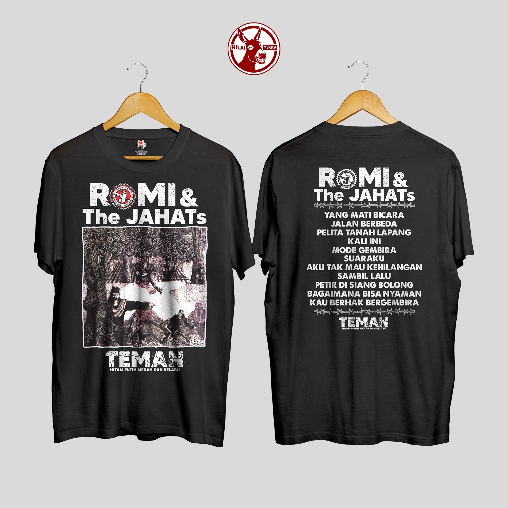 MERAH Red Value - Romi & The Badus Official - FRIEND ALBUM Cover