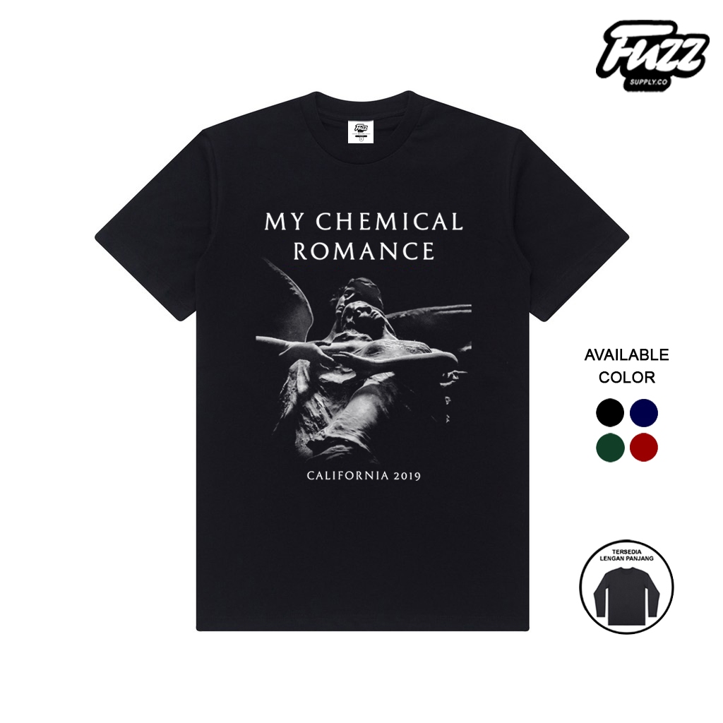 Fuzz Kaos Band My Chemical Romance California Tshirt Rock Music Shirt MCR Premium