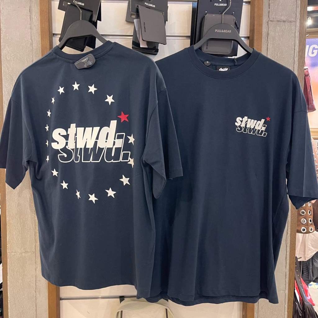Stwd PULL&BEAR MENS T-shirt Jastip (บริการร้านค้าส่วนตัว)