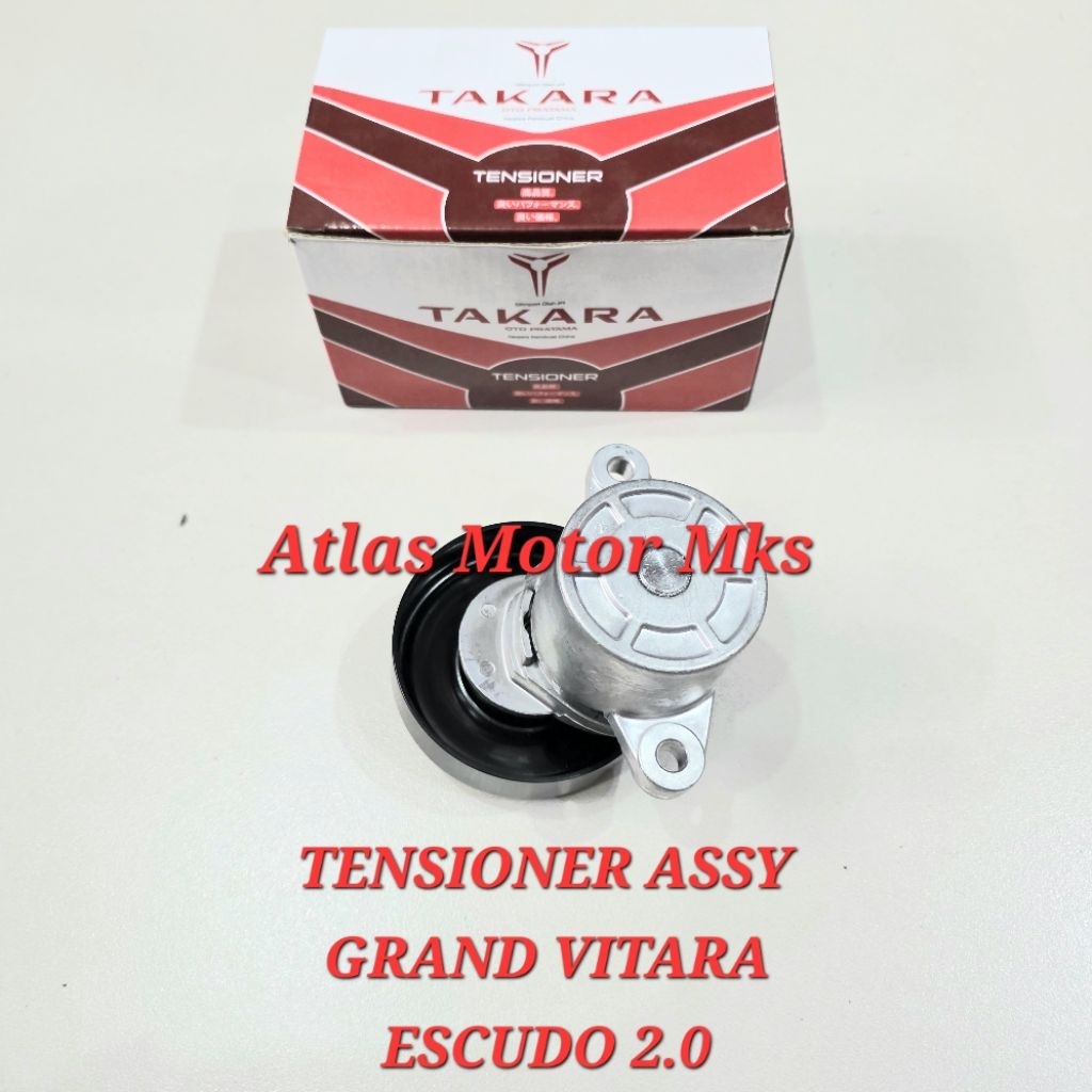 [1PC][TAKARA] TENSIONER ASSY SUZUKI GRAND VITARA / ESCUDO 2.0 / AERIO / BALENO NEXT-G - TAKARA 17540