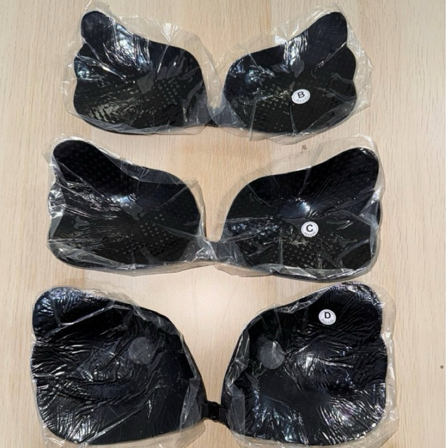 GRADE C - ANGEL BRA STICKY BRA BLACK - ไซส์ใหญ่