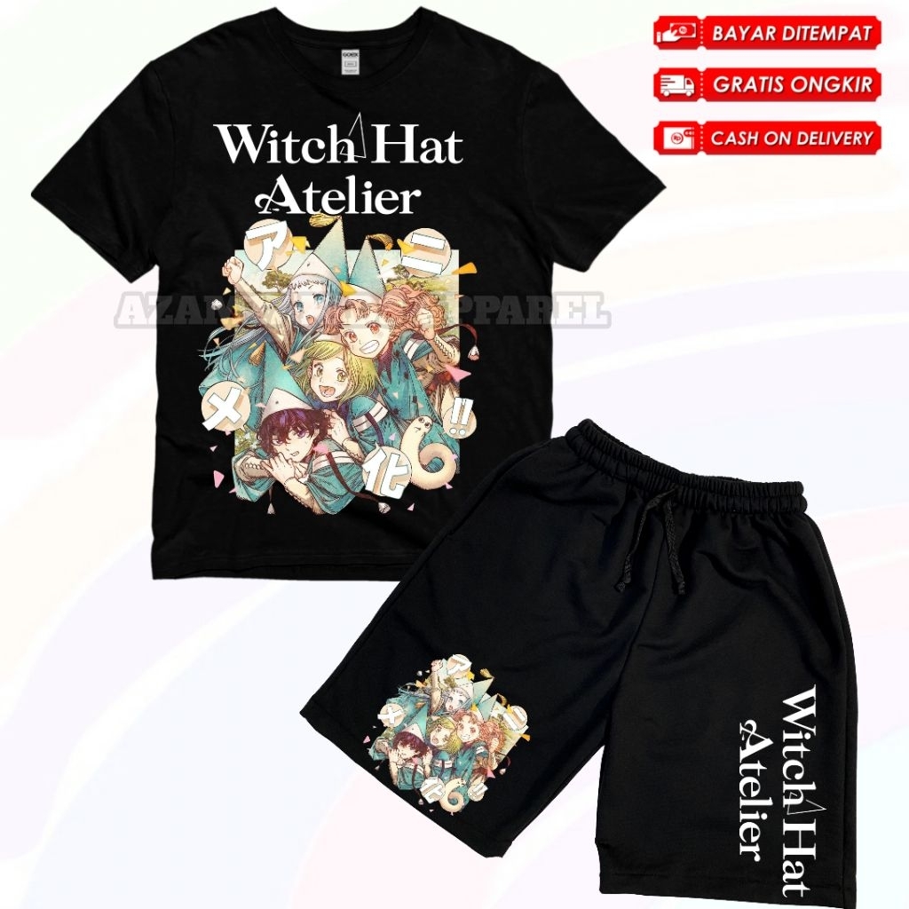 Anime Witch Hat Atelier Kids Boardshorts All Character Free Name / Anime Manga Witch Hat Atelier Kid