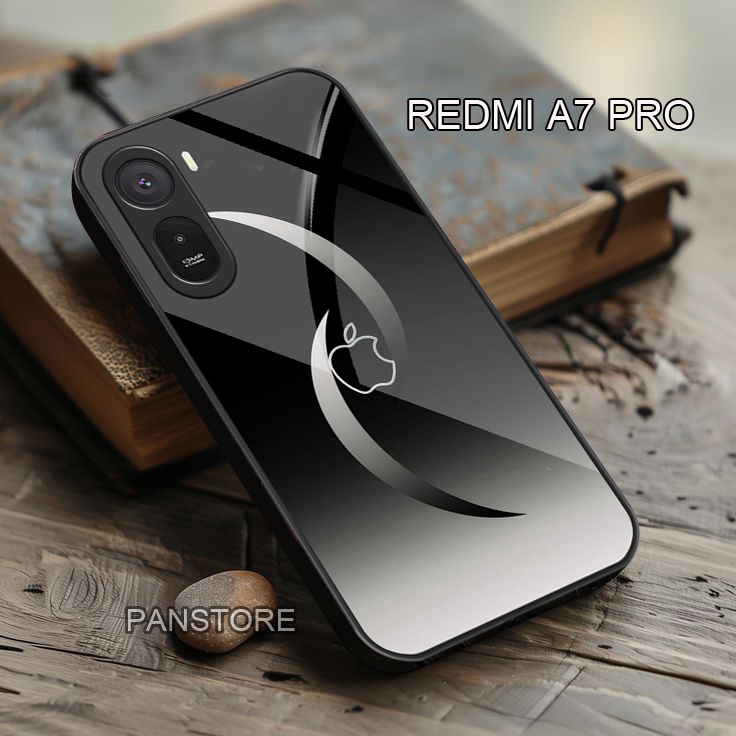 HP Redmi A7 PRO Glass Softcase - เคส Redmi A7 PRO - เคสโทรศัพท์ Redmi A7 PRO - เคสโทรศัพท์ Redmi A7 