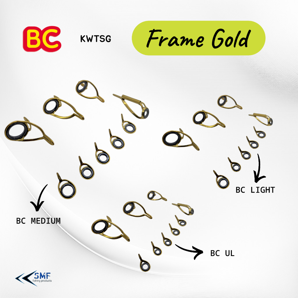 BC KWTSG Frame Gold 1 ชุด มี 9 ชิ้น