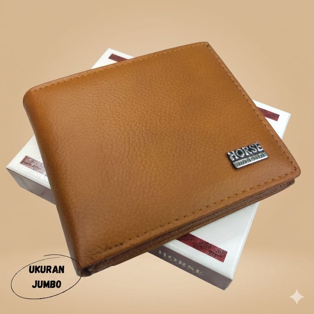 Imperial Horse Leather Wallet รุ่น 3D ขนาดจัมโบ้