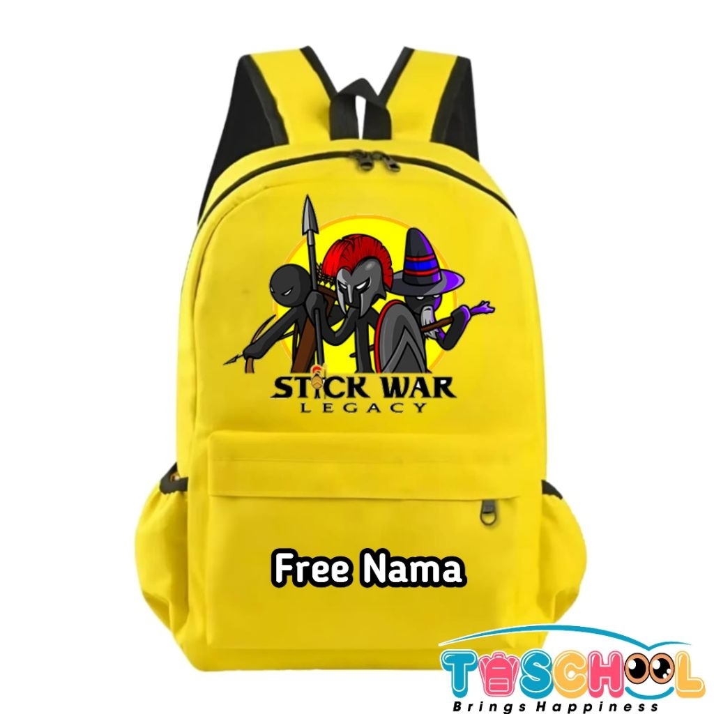 STICK WAR LEGACY CHILDRENS BACKPACK ฟรีชื่อ