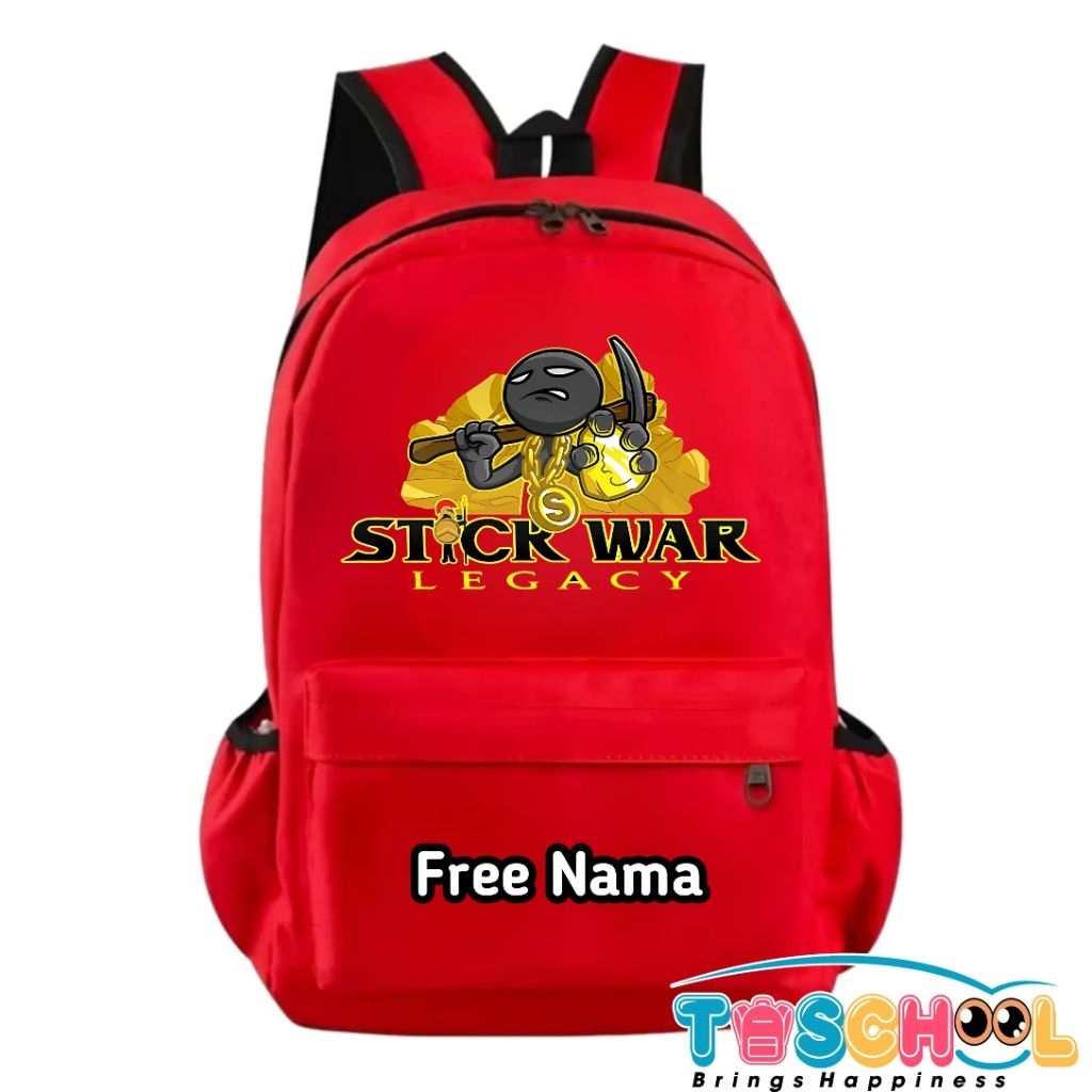 STICK WAR LEGACY CHILDRENS BACKPACK ฟรีชื่อ