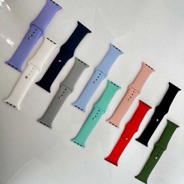 สายนาฬิกา Plain Premium Strap 41mm / 45mm || สายสีพื้น