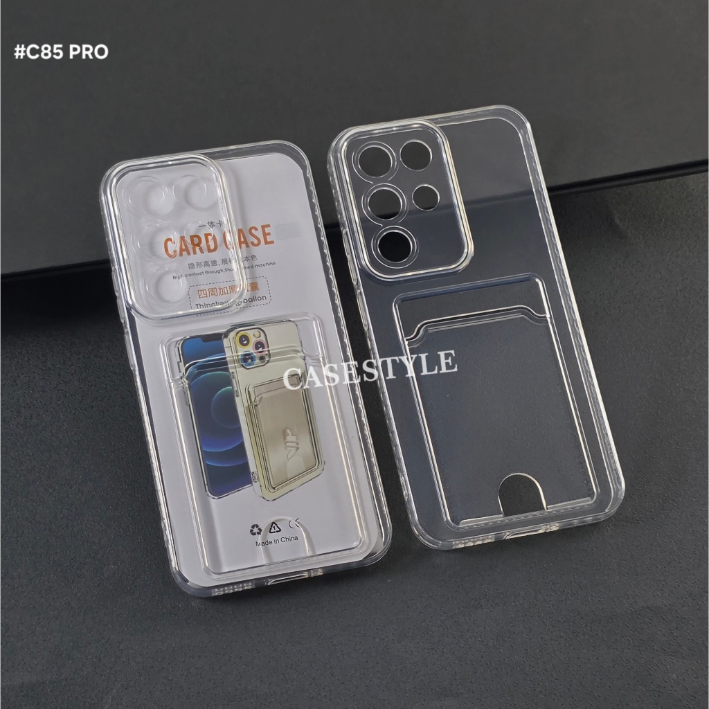 Realme C85 Pro Case Realme C71 Realme P3 Lite Realme C75 Realme C75X - Clear Card Case Card Slot Cle