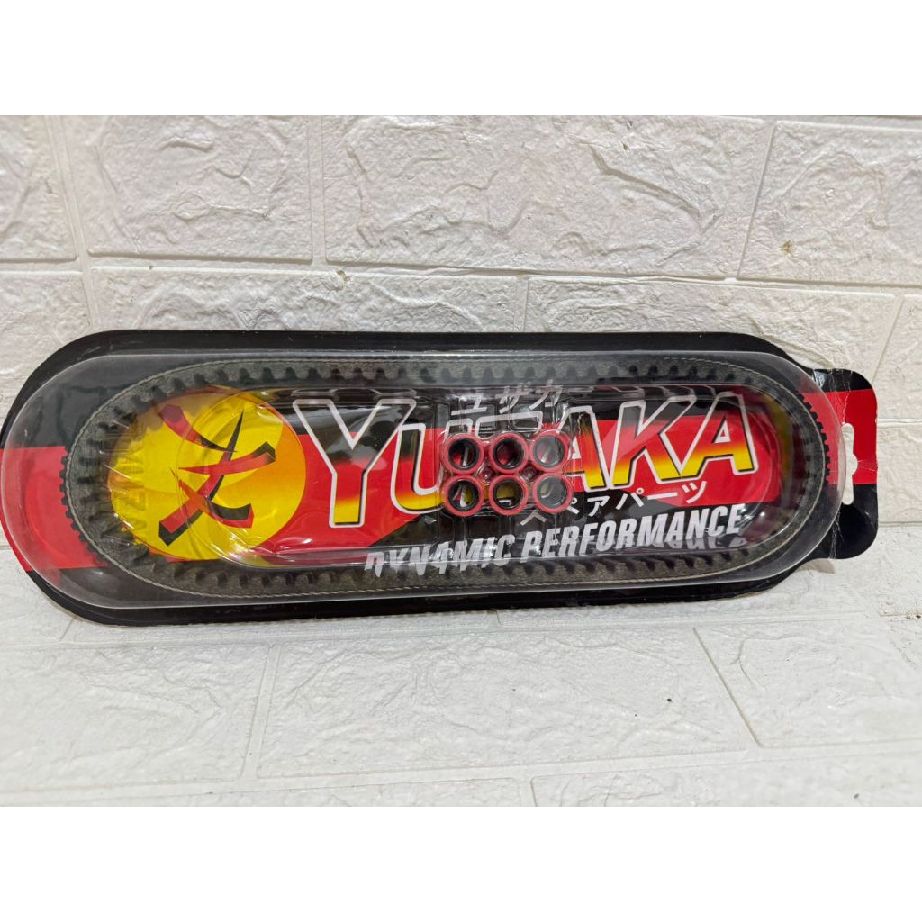 Fan Van V Belt Set Plus Roller Yuzaka Fan Belt Van Belt V-Belt Vbelt + Roller Vario 150