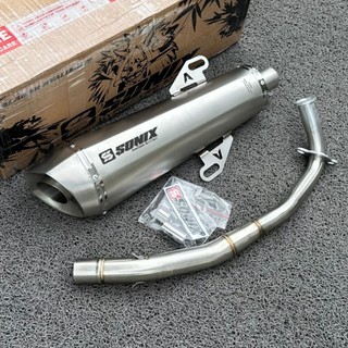 Knalpot Racing Fullset Nmax Xmax Aerox Pcx Adv Lexi Vario original Sonix