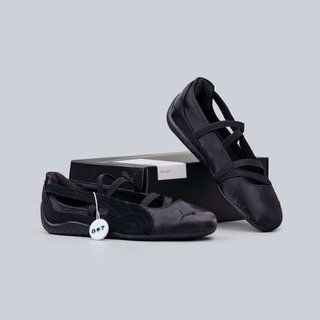 Puma Speedcat Ballet Black Cool Dark Grey Satin