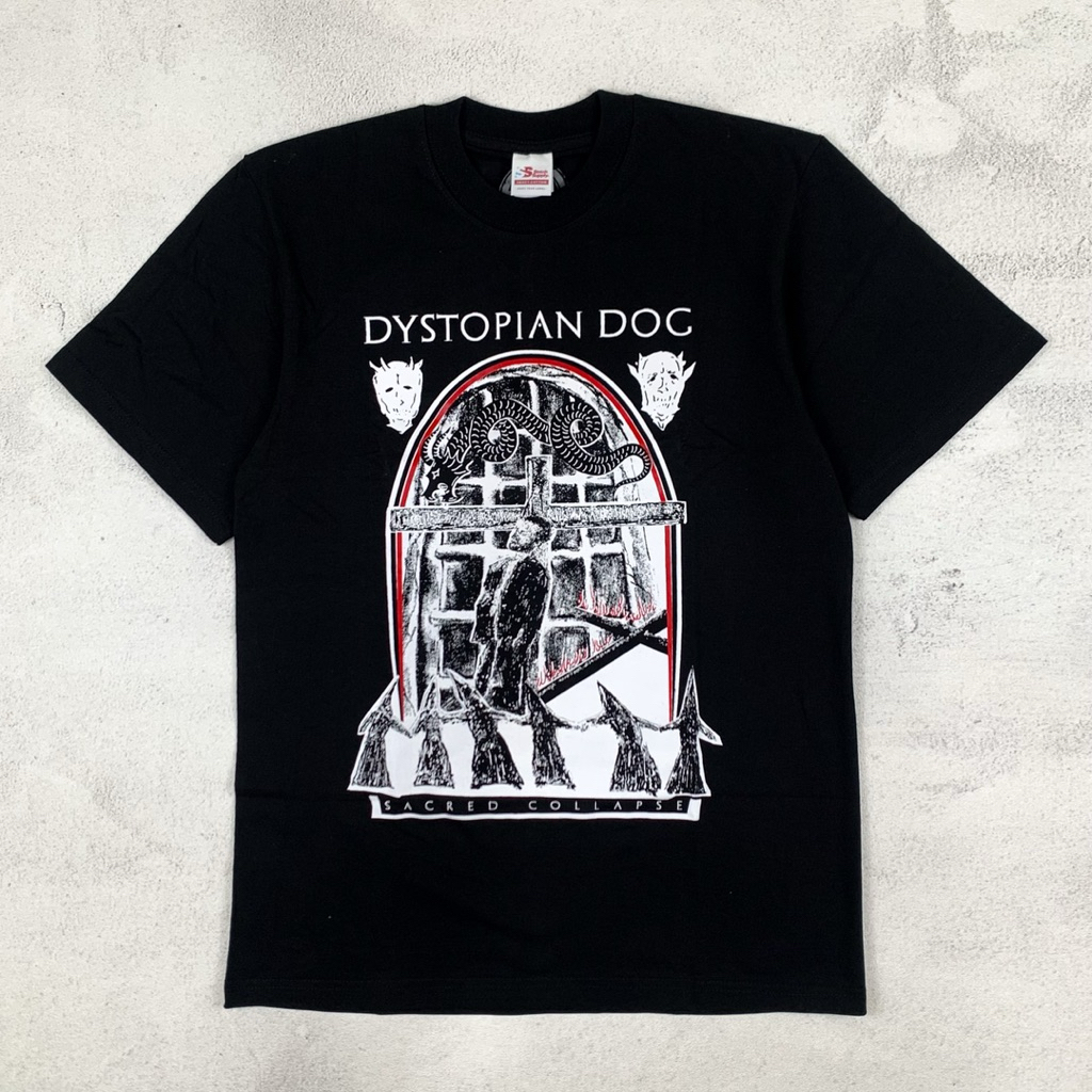 DYSTOPIAN DOG - SACRED COLLAR | เสื้อยืดวง สินค้าอย่างเป็นทางการดั้งเดิม