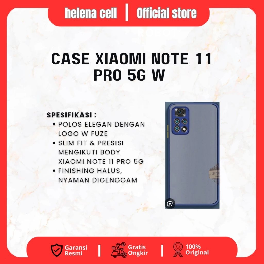 เคส Xiaomi Note 11 Pro 5G W Fuze