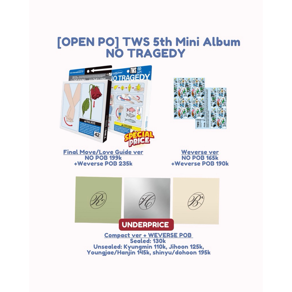 TWS 5th Mini Album ไม่มี TRAGEDY