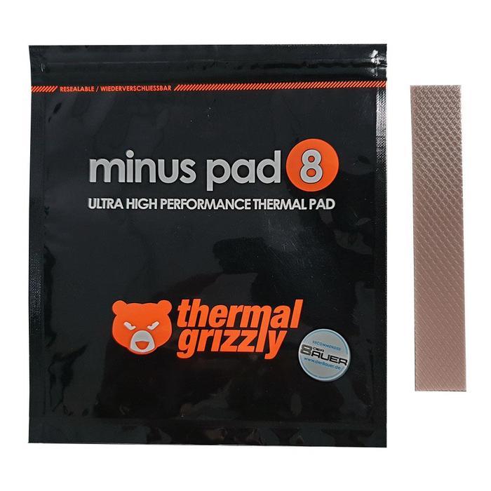 Thermal Grizzly Minus Pad 8 แผ่นความร้อนประสิทธิภาพสูง 120x20x2mm -1R