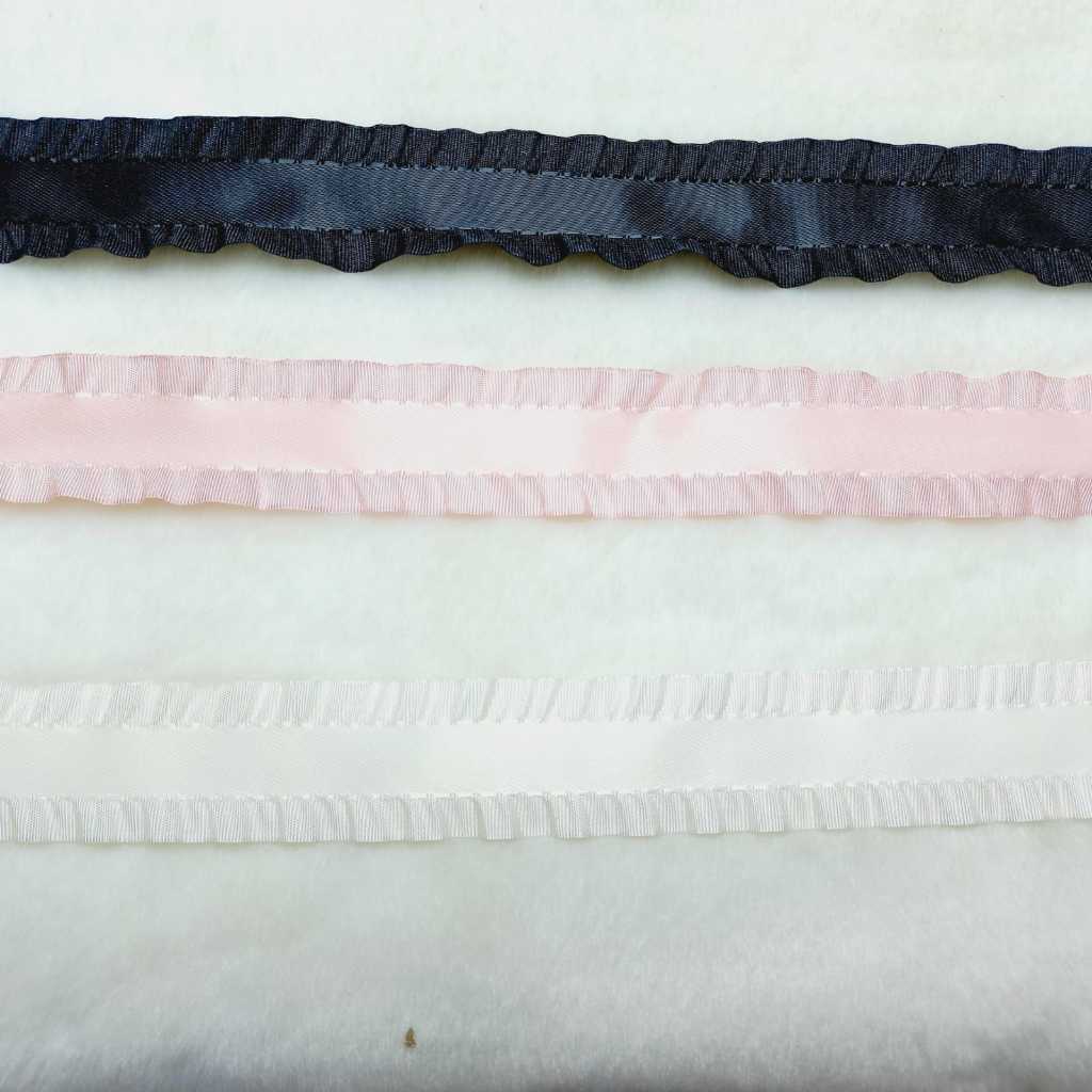 THICK RIBBON SATIN PER 5 YARDS 2CM WIDTH