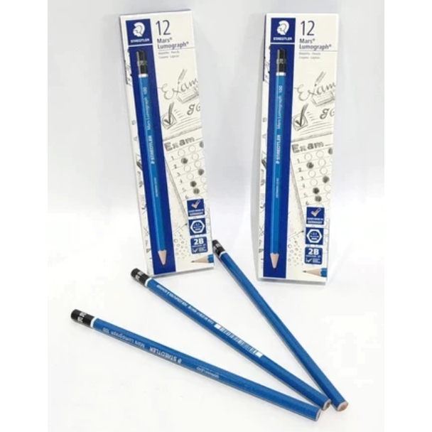 ดินสอ Staedtler 2B 12 ชิ้น
