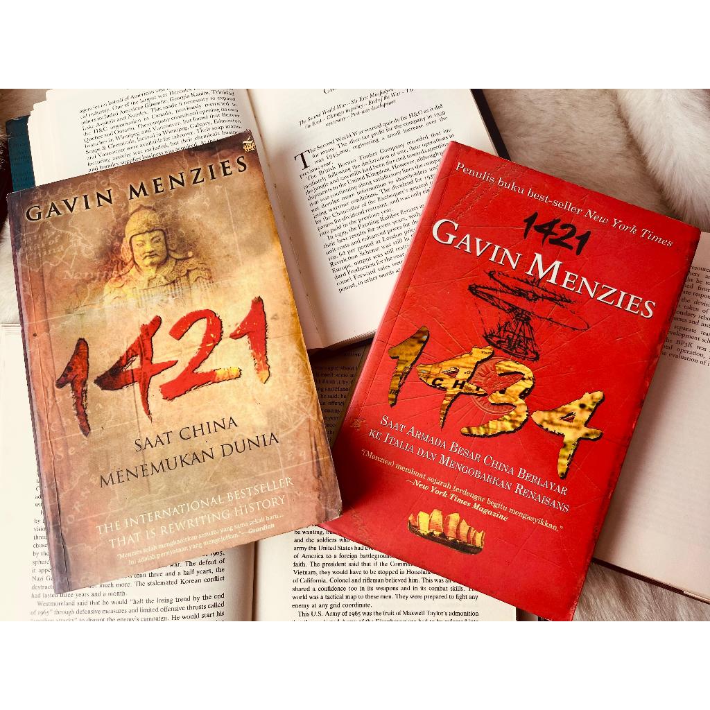 Gavin Menzies 1421 หนังสือ When China Discovering the World / Gavin Menzies 1434 Book