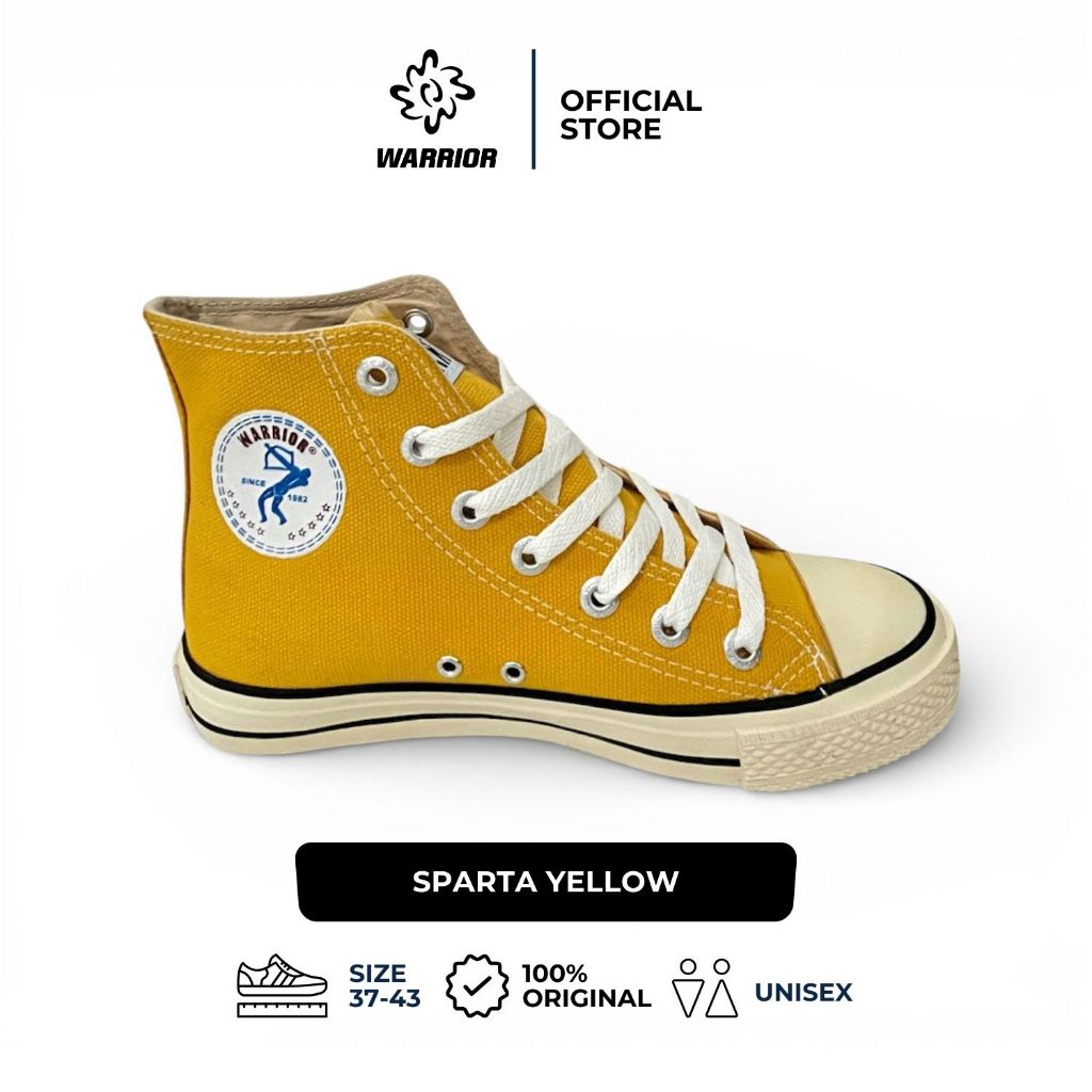 Warrior Sparta Yellow - รองเท้าผ้าใบ - รองเท้านักรบ