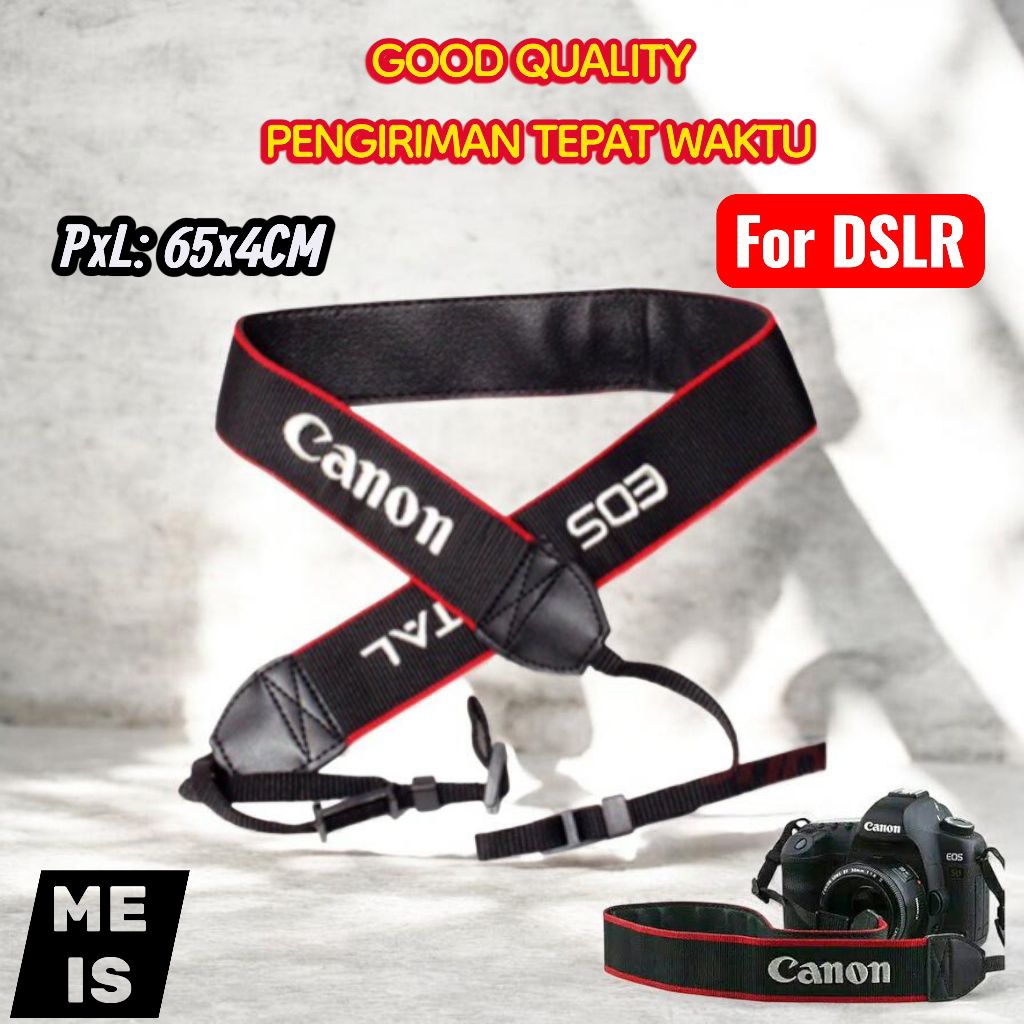 สายคล้องกล้องสําหรับ Canon 1D 5D 5DII 5DIII 5DIV 6D 6DII 7D 7DII - กล้องสร้อยคอคอ