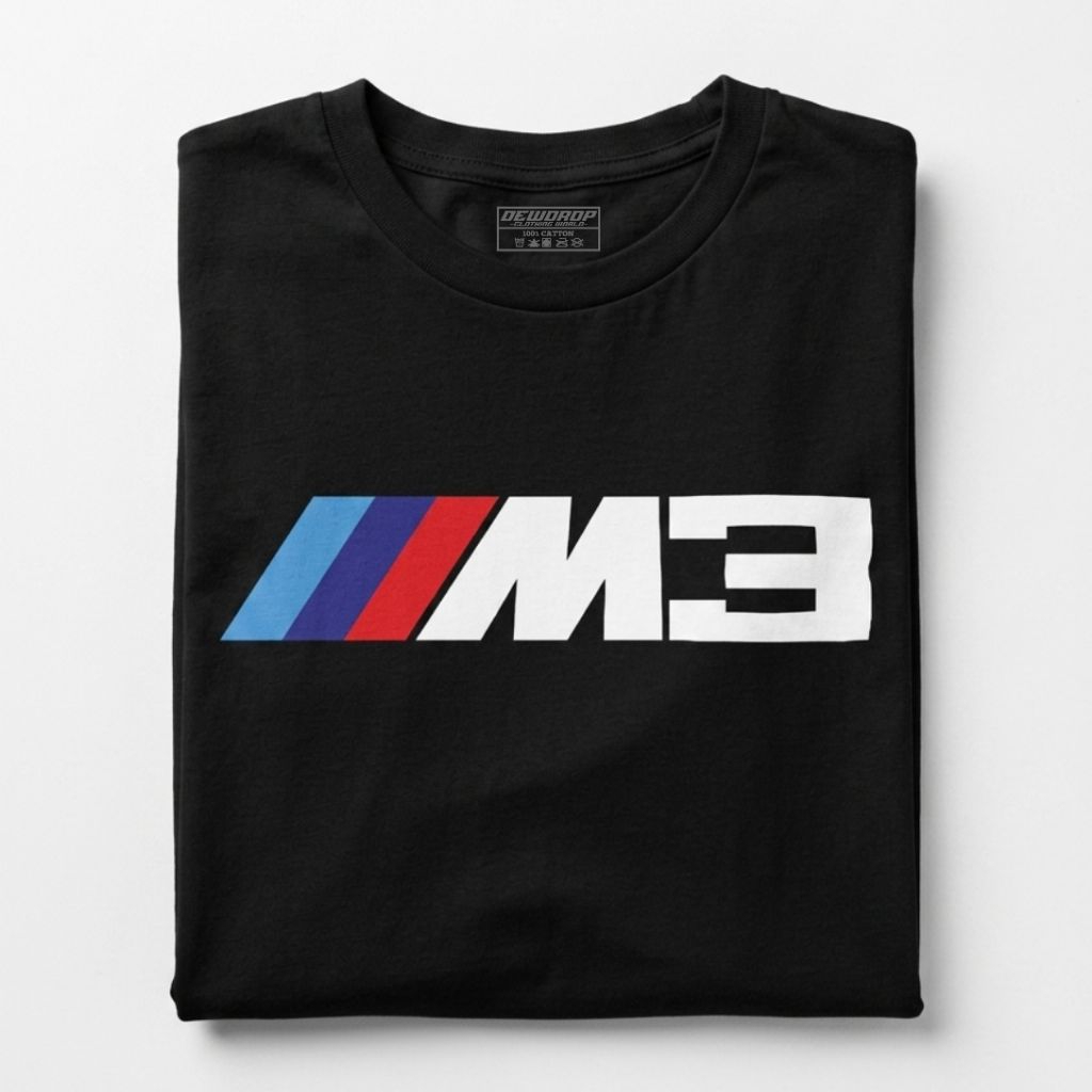 เสื้อยืด BMW M3 Racing Performance - เสื้อยืดผ้าฝ้ายพรีเมี่ยม Combed Distro Automotive สําหรับผู้ชาย