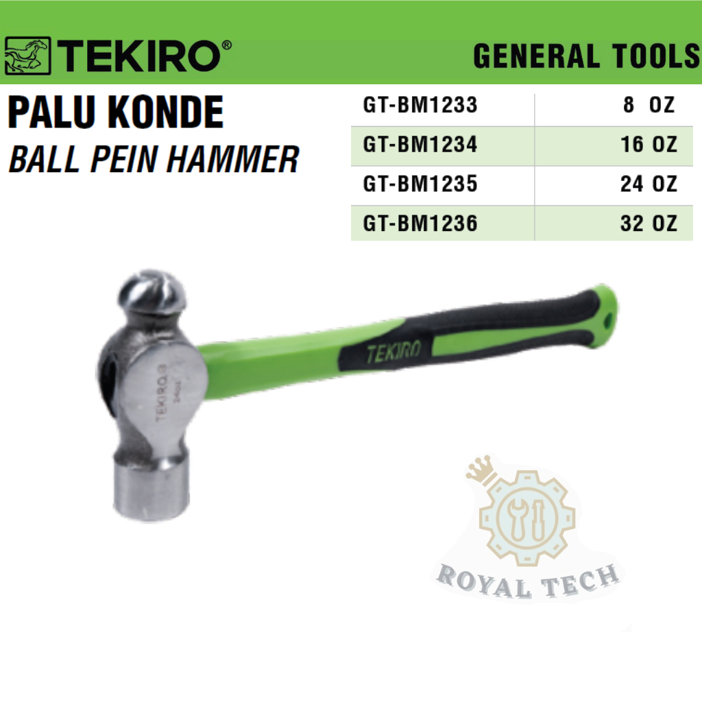TEKIRO - 8 OZ, 16 OZ, 24 OZ, 32 OZ HAIR HAMMER
