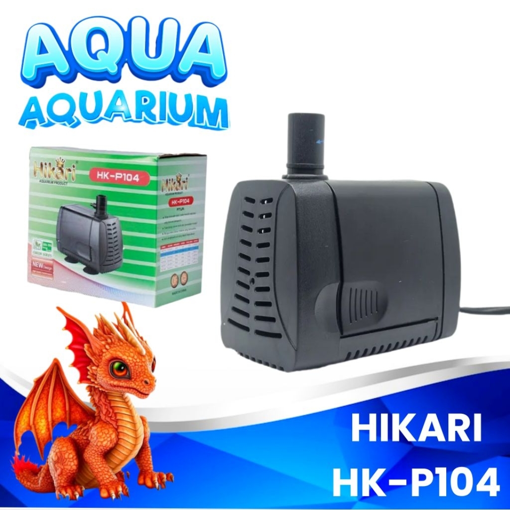 ปั๊มน้ํา HIKARI HK AQUARIUM POND - P104 HIKARI 104