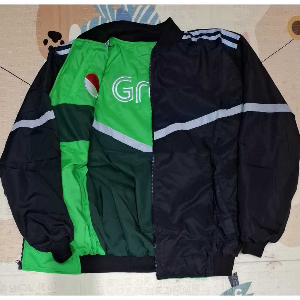 GRAB JACKET SAFE FOR REVERSIBLE VERMUK REGULAR JACKET สามารถทํางานทุกวันพร้อม M-7XL