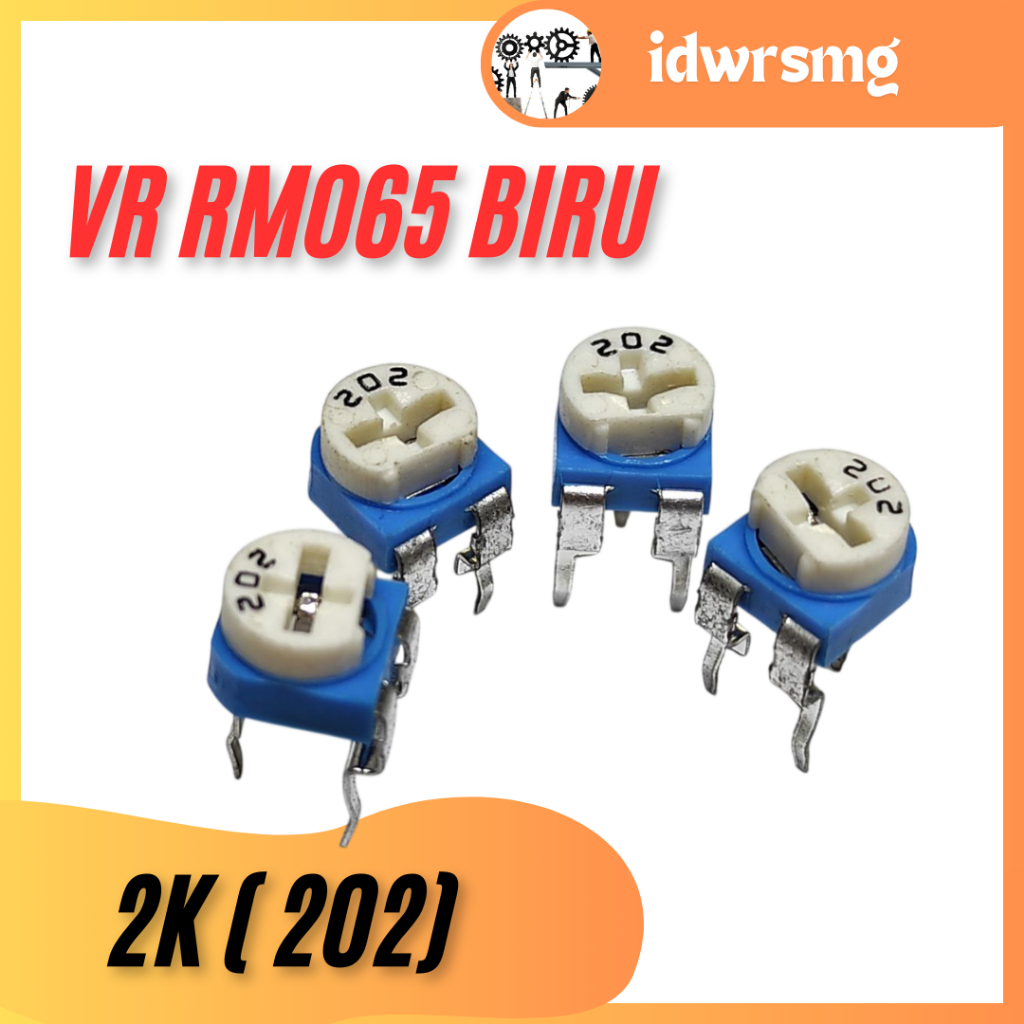 2 kom 2K ohm 202 Trimpot Variable Resistor VR RM065 RM-065