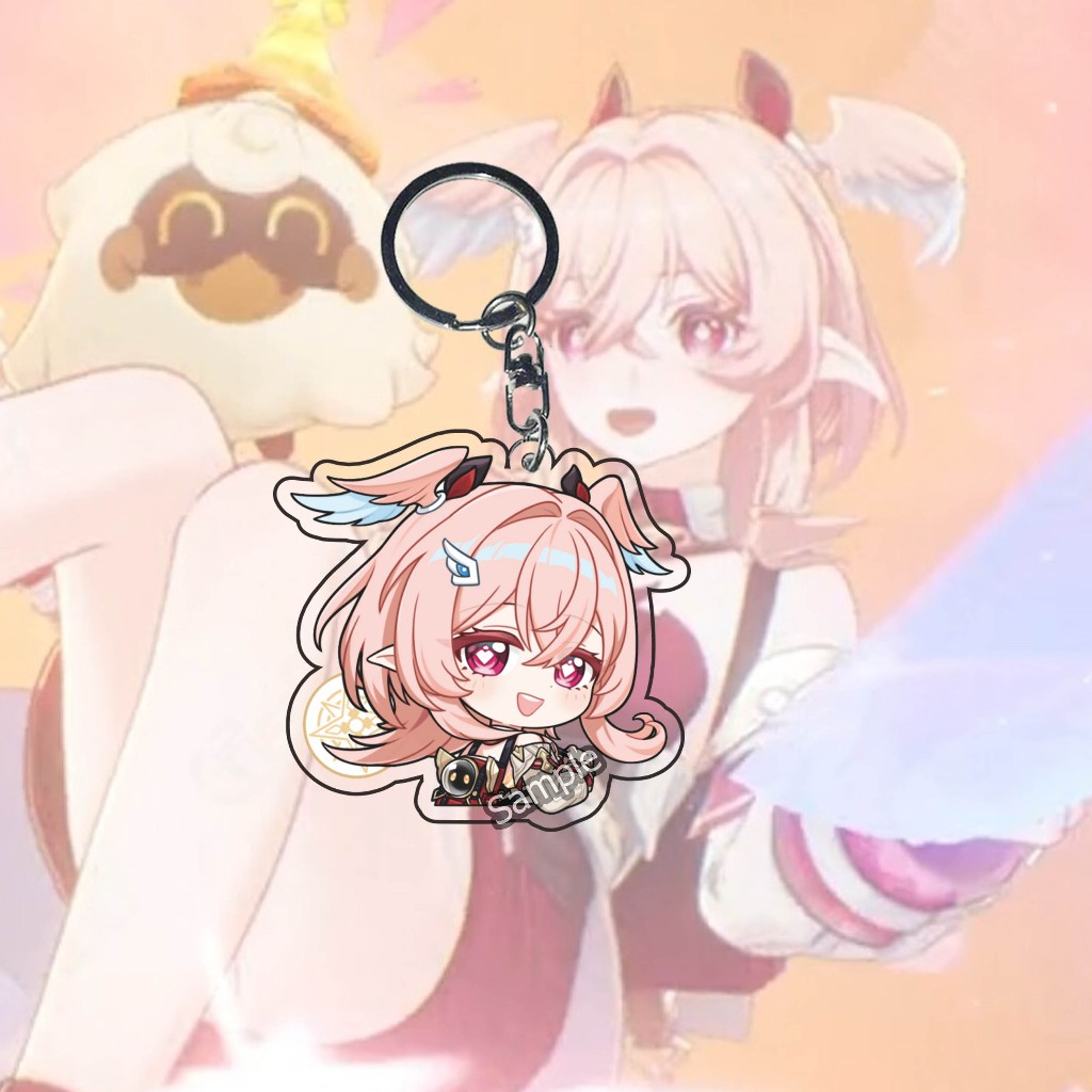 Genshin Impact Linnea พวงกุญแจทั้งหมด - ของที่ระลึก - อะนิเมะ - พวงกุญแจ - Hoyoverse