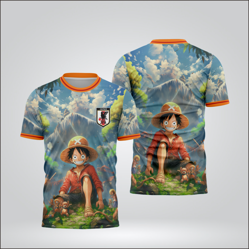 JERSEY JEPAN LUFY ONE PIECE FANTASY CONCEPT พิมพ์เต็ม