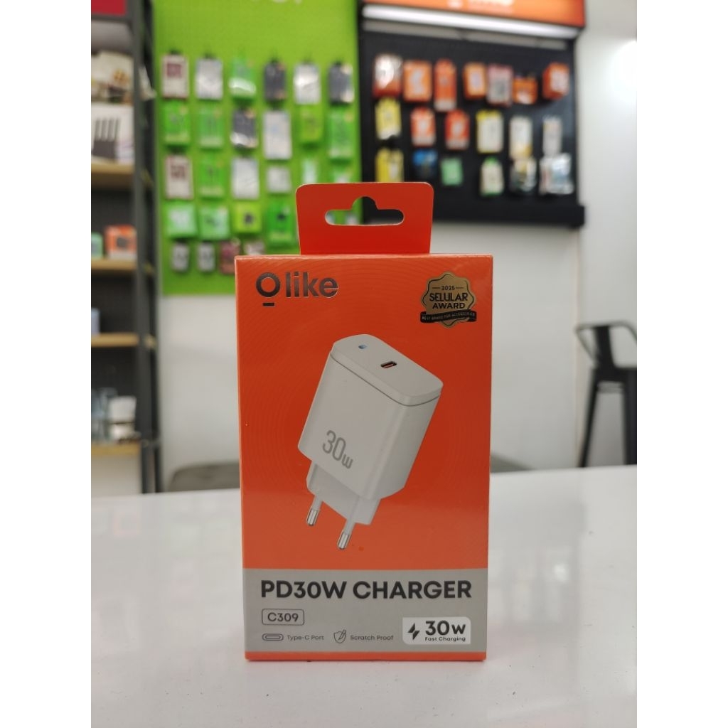 Olike PD30W Charger C309 30W Fast Charging Type-C Adapter