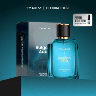 Bulgaria Aqua - Parfum Pria Wangi Tahan Lama Aroma Fresh Citrus Woody | Eau de Parfum by Tamim