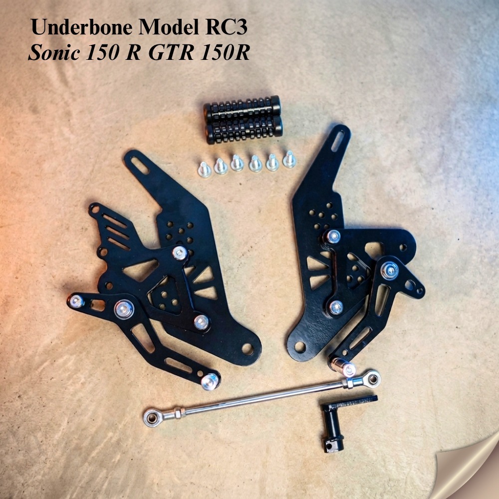 Underbone รุ่น RC3 Honda Sonic 150R & GTR 150R วัสดุแผ่นเหล็ก