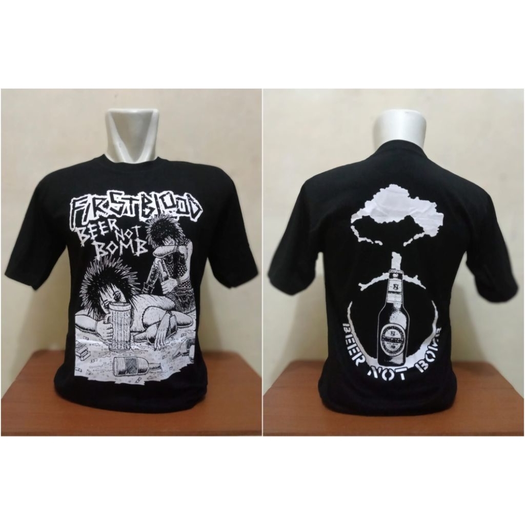 เสื้อยืด FIRSTBLOOD PUNK BAND / เสื้อยืด FIRSTBLOOD PUNK MUSIC