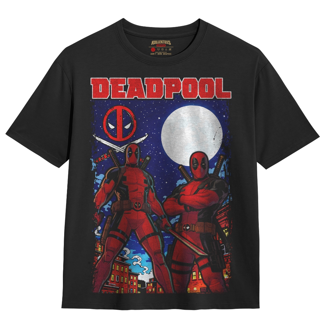 เสื้อยืด D3AD P00LLL - เสื้อยืด Oversize การ์ตูนอนิเมะผู้ใหญ่ Unisex | เสื้อยืดวินเทจพรีเมี่ยม