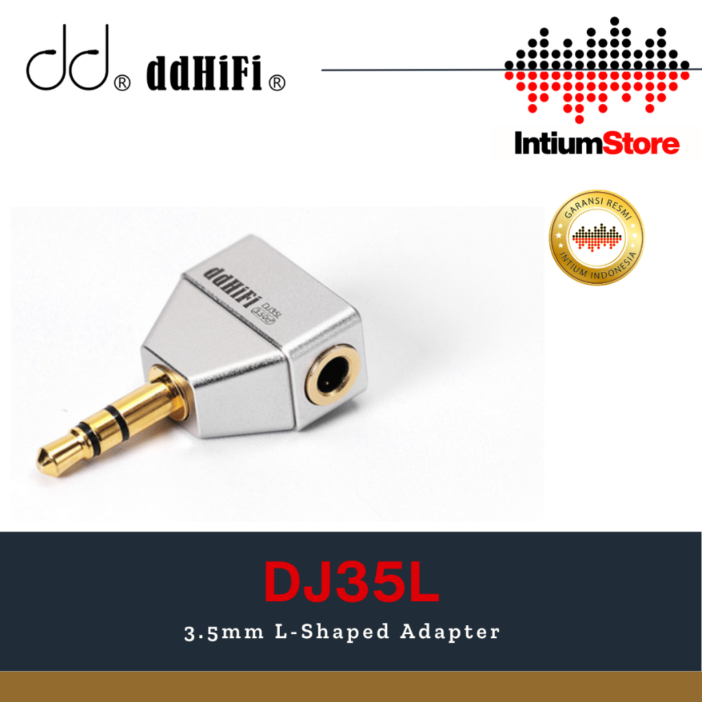 DdHifi DJ35L อะแดปเตอร์รูปตัว L 3.5 มม