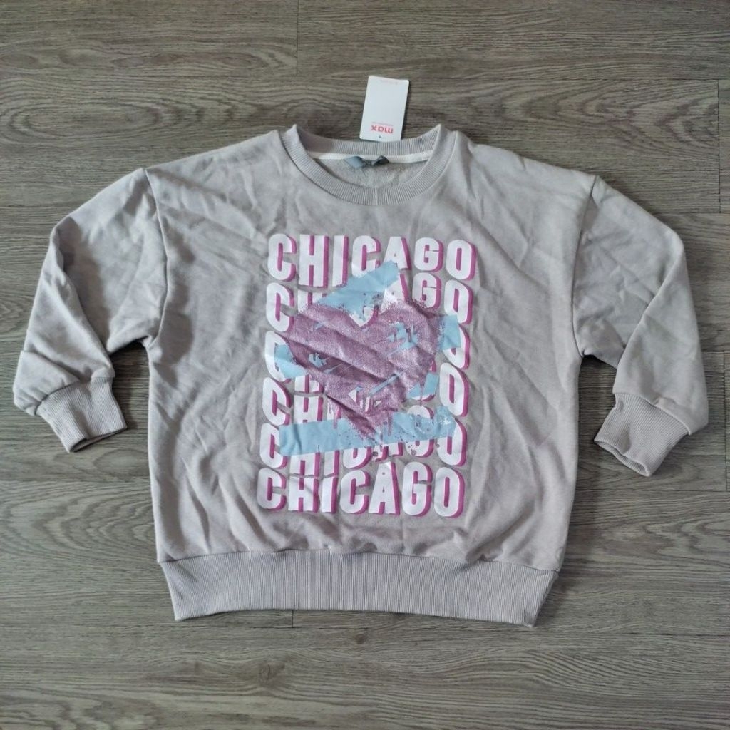 เสื้อสเวตเตอร์ Max Chicago Grey