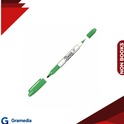 Gramedia Medan - S.SHARPIE TWIN AFF GREEN BULK