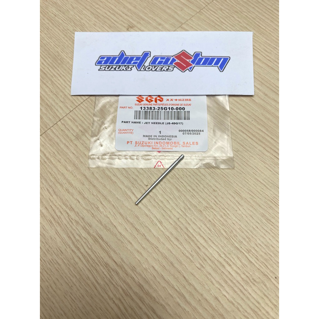 SUZUKI SATRIA FU 150 คาร์บูเรเตอร์ต้นฉบับ SKEP NEEDLE SGP 13383-25G10-000