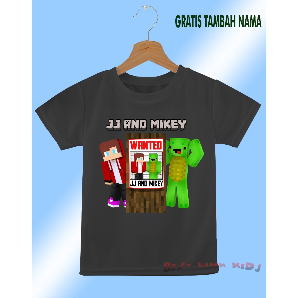 JJ Mikey Costume Kids T-Shirt / JJ Mikey Kids Top T-Shirt Free Name Printing