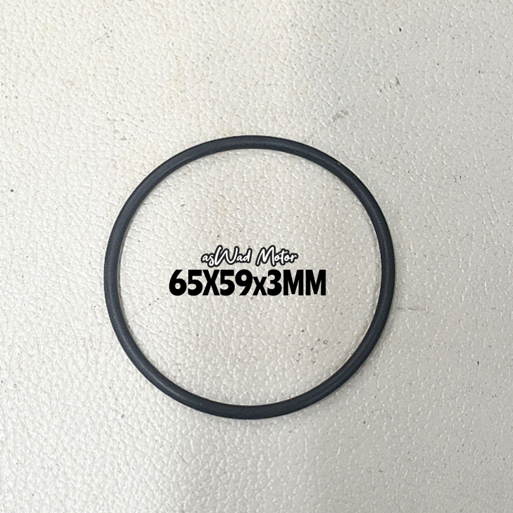 (10 ชิ้น) Oring เส้นผ่านศูนย์กลาง 65x59x3 มม. / ซีล Oring / ยาง Oring / Universal Oring Seal ขายส่ง