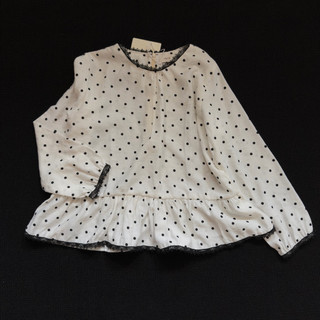 POLKADOT BLOUSE RAMPLE ATASAN POLKA WANITA