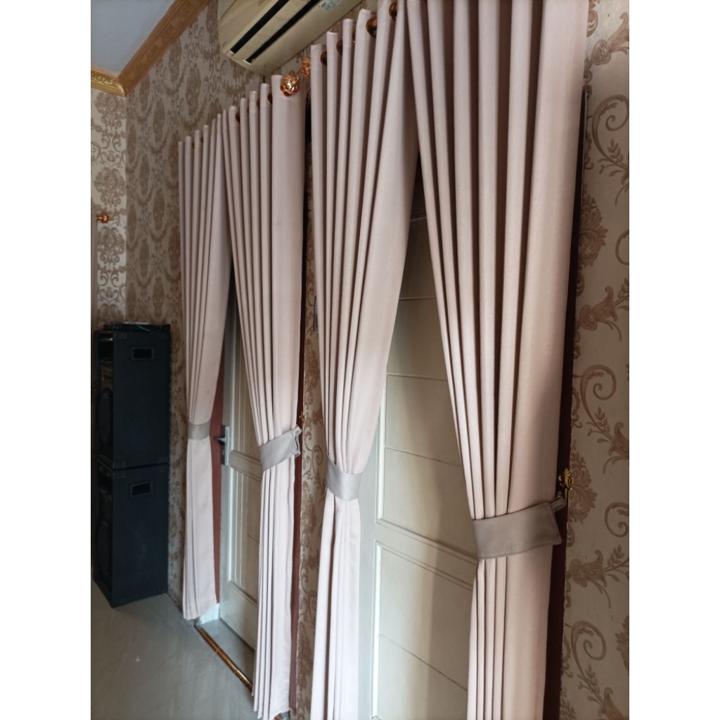 ผ้าม่าน BLACKOUT DOFF MOCA / BIEGE CURTAINS