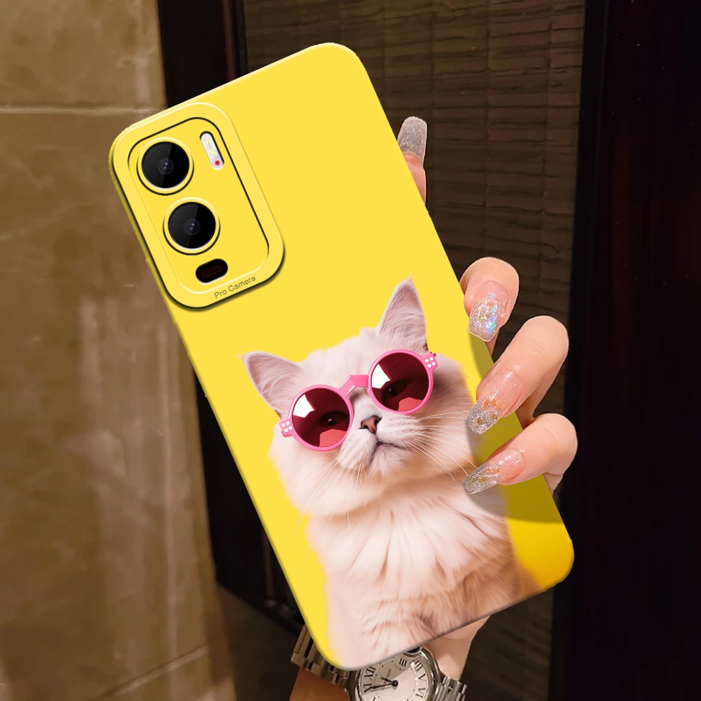 ล่าสุด imeel City200 NFC 2026 Phone Case - CAT Image - Soft case Hp itel City200 NFC 2026 - Phone Ca