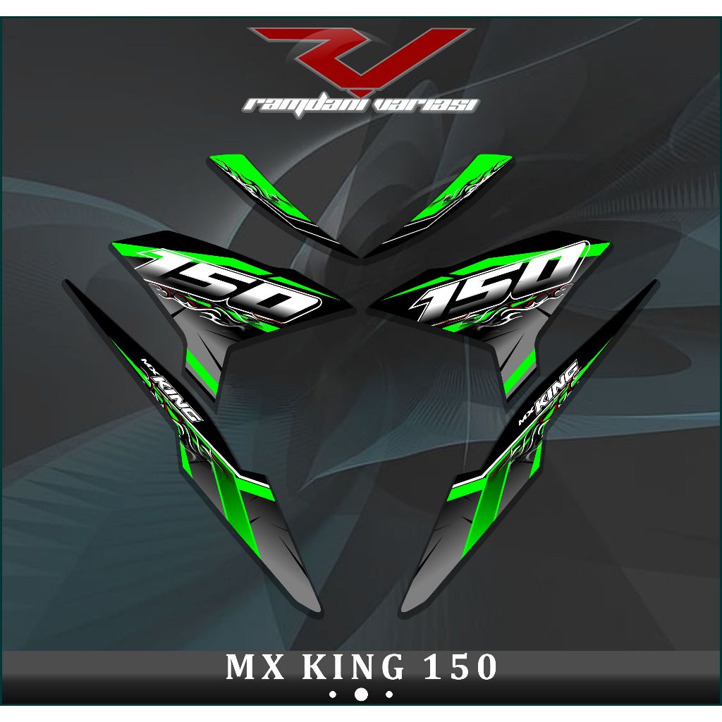 MX KING 150 STRIPING/MX KING สติ๊กเกอร์หลากหลาย/MX KING 150