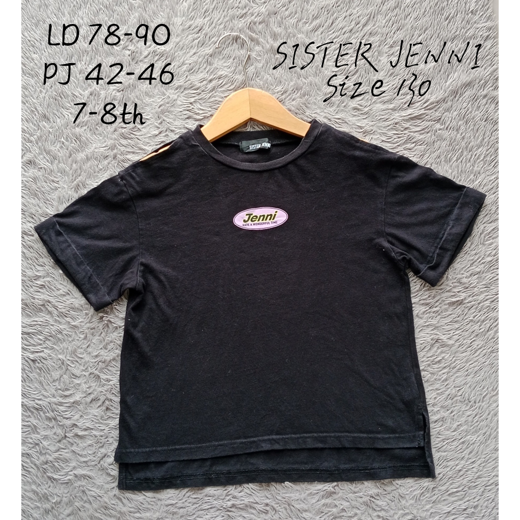 SISTER JENNI เสื้อยืดกึ่งครอป 7-8