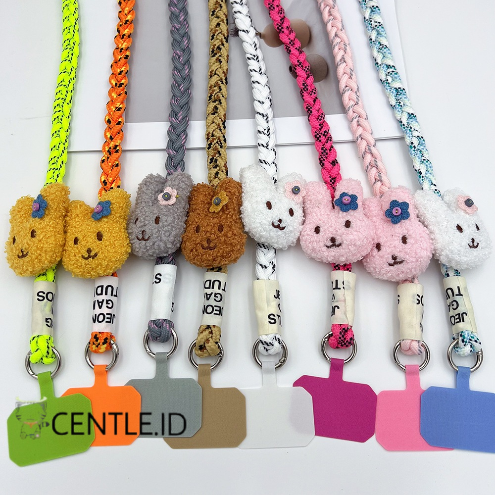 HP Rabbit DOLL PHONE STRAP MN-2237 Universal Lanyard PHONE STRAP Can Cross-body Rabbit Motif