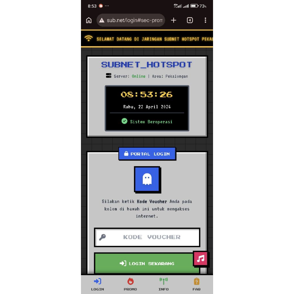 บริการทําหน้า Hotspot Mikrotik Login - ทางเลือกฟรีของธีม!